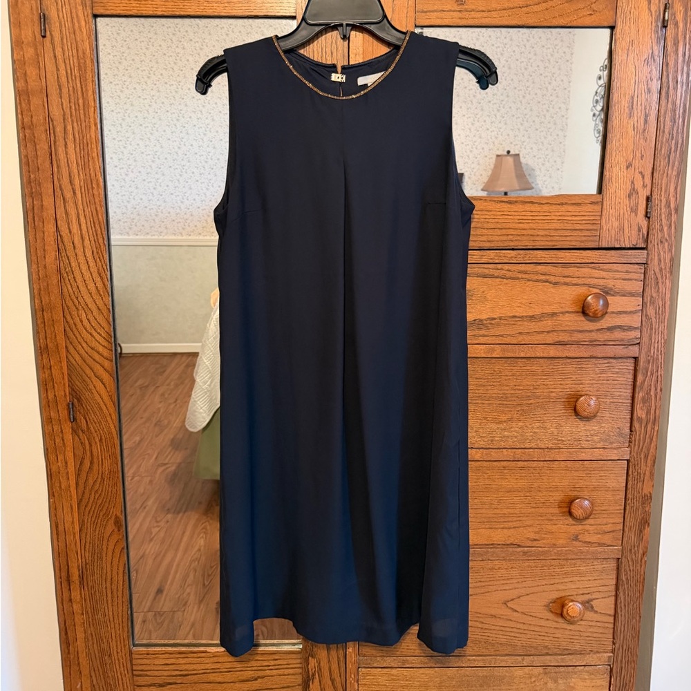H&M Woman’s Navy Blue Sheath Size 10 Dress